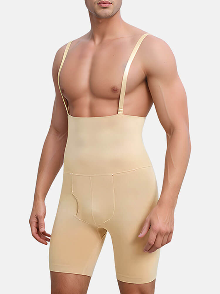 Men's Tummy Control Hip Lifting Bodysuit Shapewear