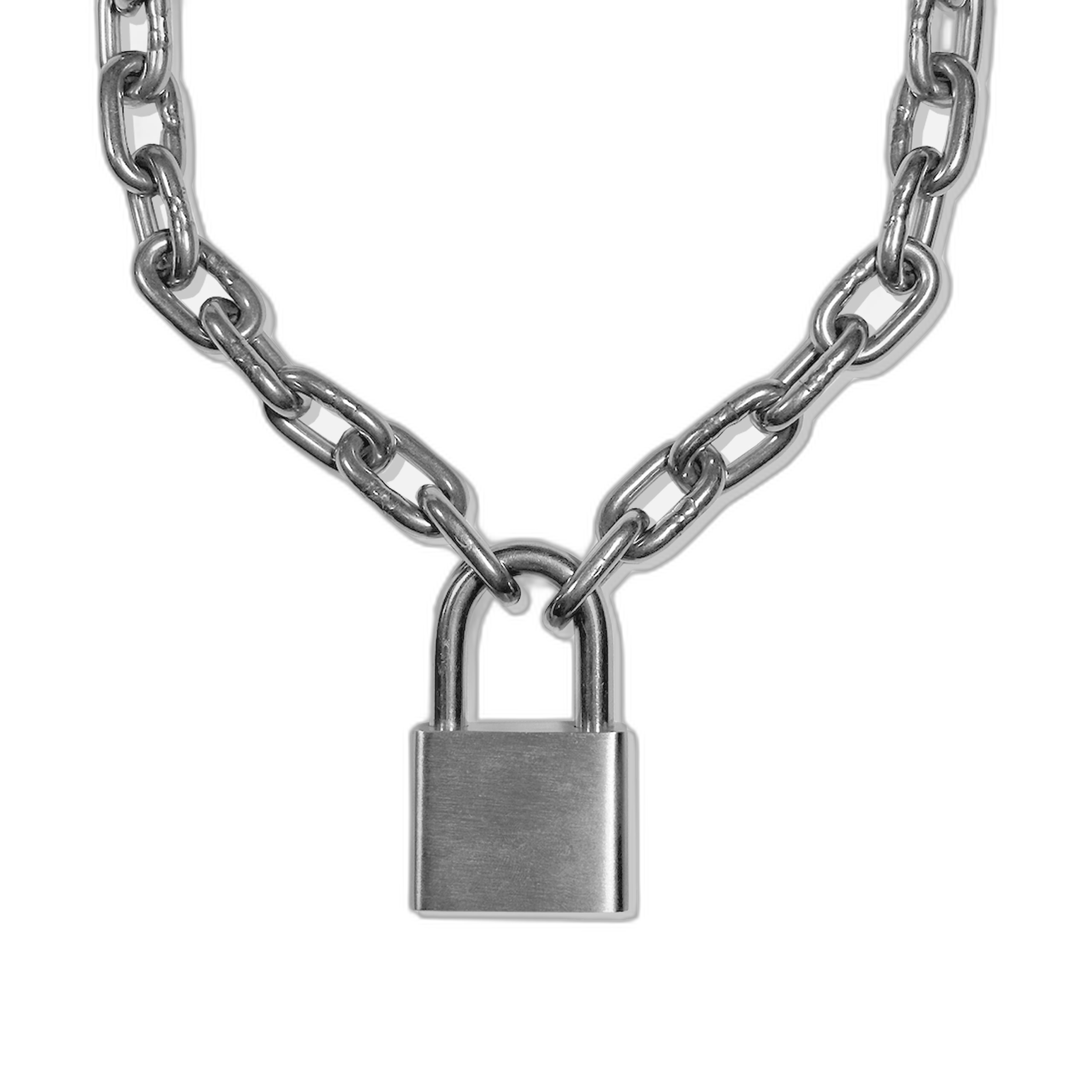 Heavy Stainless Steel Chain Collar