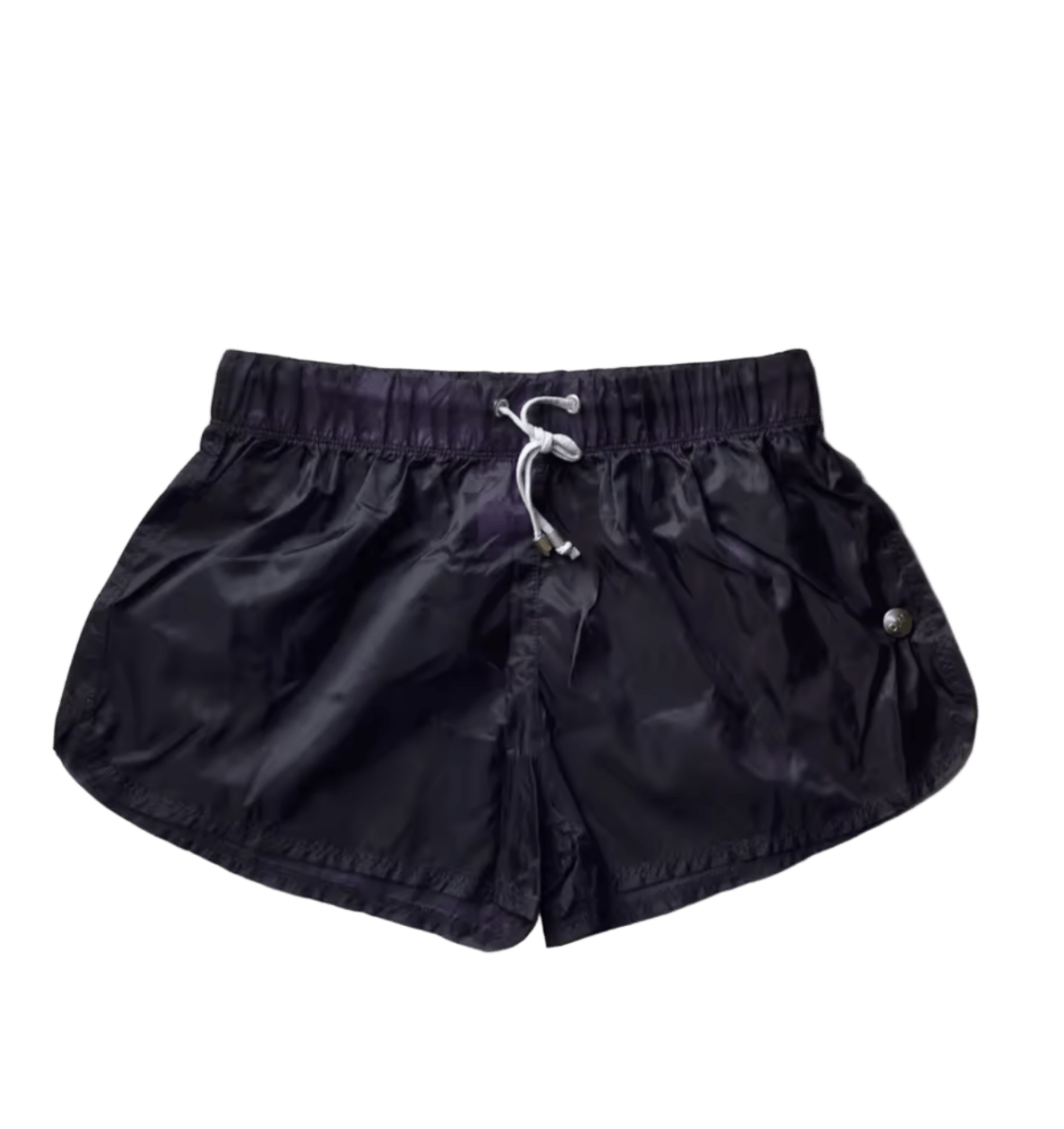 Dog & Master Low Waist Translucent Shorts Deep Purple