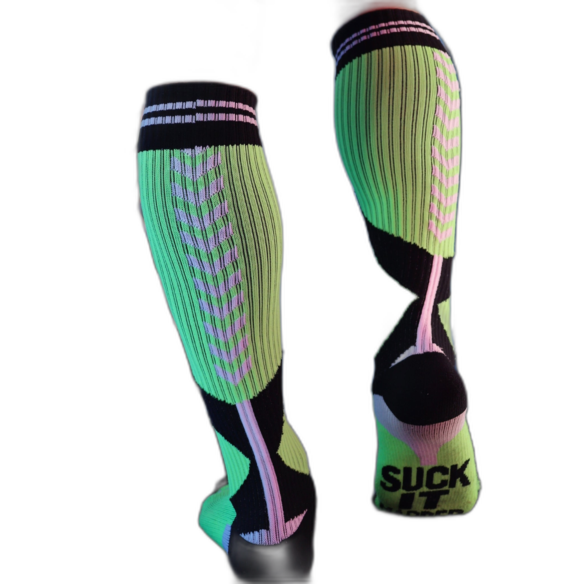 Breedwell Sucker Socks Neon Green