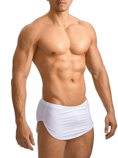 Men's Detachable Ice Silk Underwear Home Pants