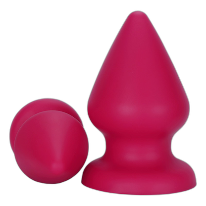 Red Drop - Soft Silicone Anal Plug - 6 Sizes