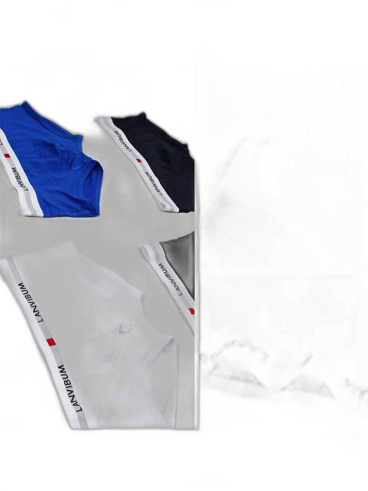 2 Pack Men's Breathable Big Pouch Trunks