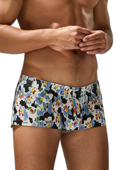 2 Pack Men's Printed Pure Cotton Trunks
