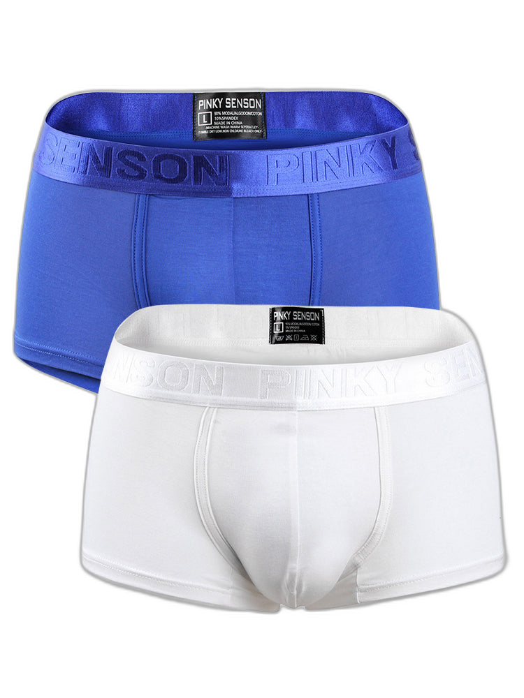 2 Pack Men's U Convex Modal Breathable Trunks