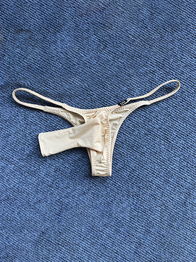 Men's Elephant Trunk Opening Nylon Briefs