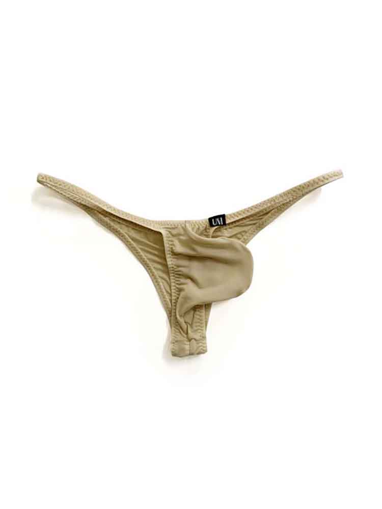 Men's Sexy Half Wrapped Hip Thin Strap Briefs