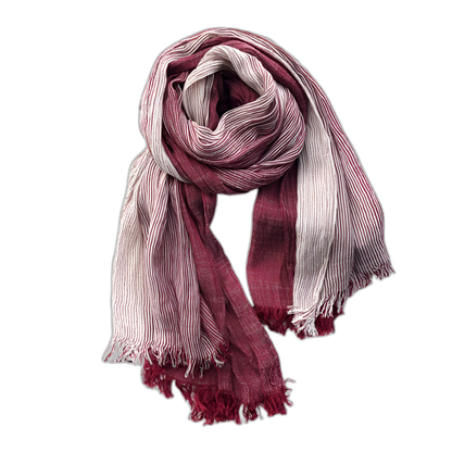 Duo-Tone Weave Cotton Pashmina Scarf