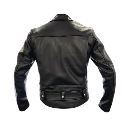 Prowler RED Leather Police Jacket