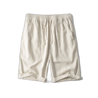 Rustic Breeze Linen Shorts