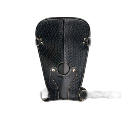 Rebellion Reign - Suction Cup Dildo Mount - Leather Strap On Harness & Versatile Mount