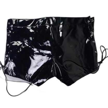 Nocturnal Niche Vinyl Lace Up Boxers