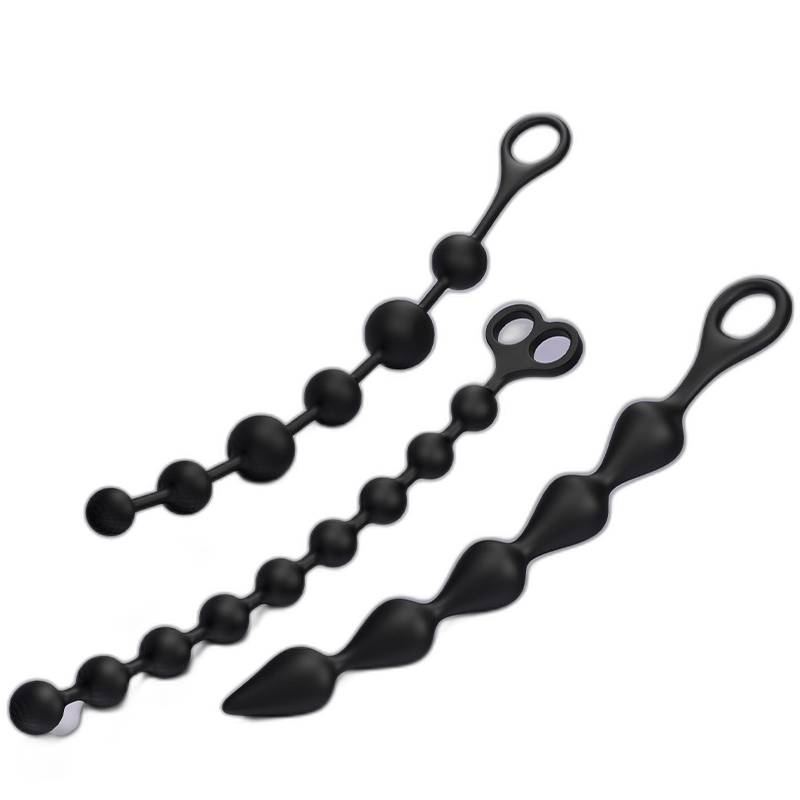 Silicone Anal Bead Rod