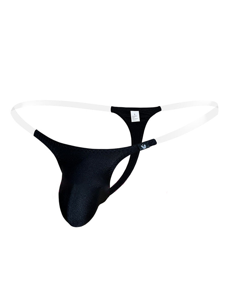 Men's Invisible Waistband Straps Low Rise Thong 