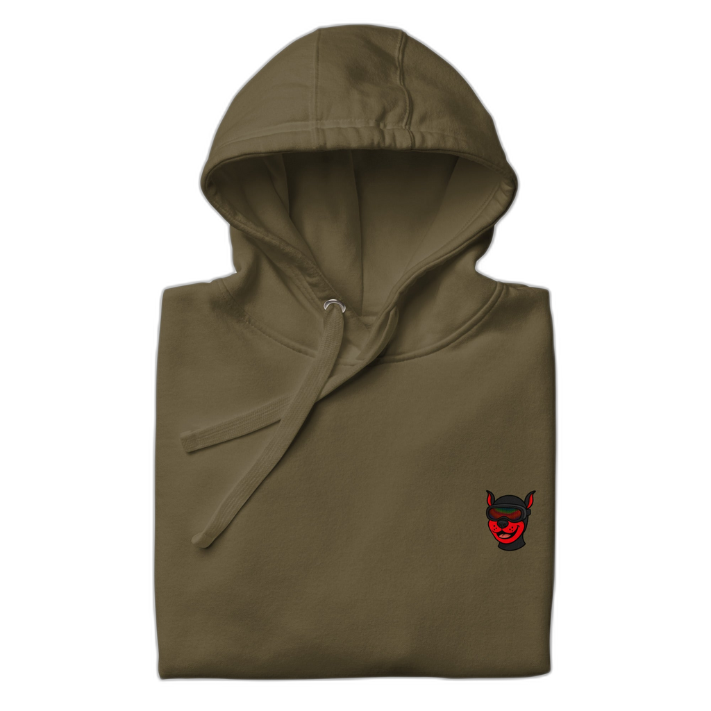 Pup Play Hoodie Red