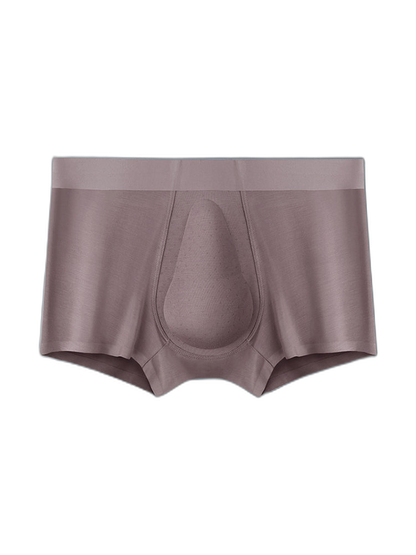 Men's Seamless Trunks with Organic Latex Support Cup