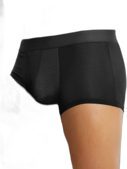 4 Pack Men's Thin Ultra Breathable Mesh Trunks