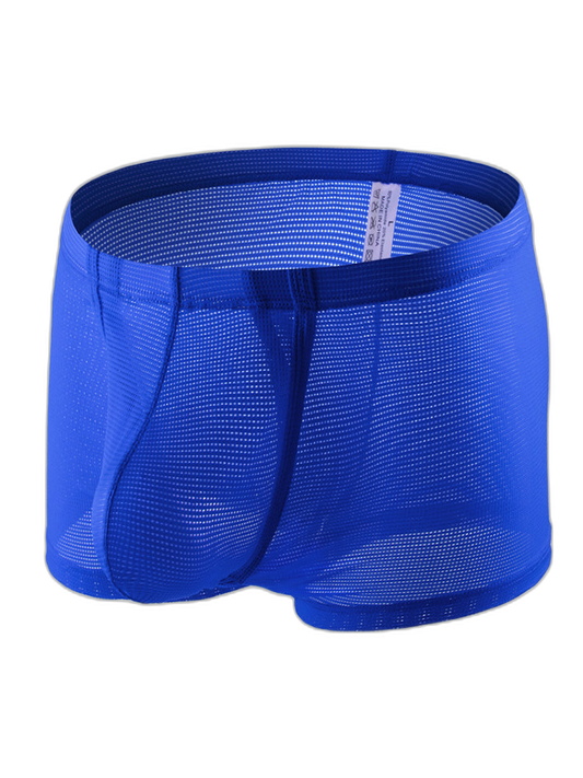 Men's Big Pouch U-convex Trunks with Fly