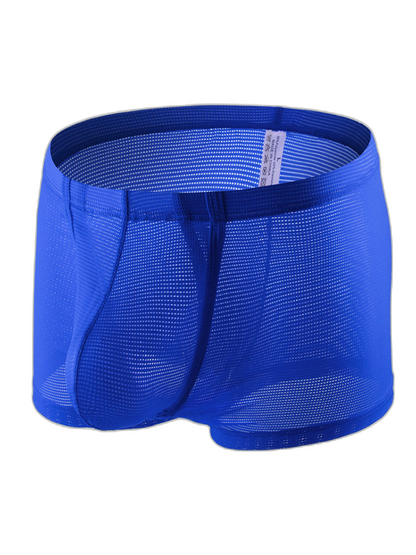 Men's Big Pouch U-convex Trunks with Fly