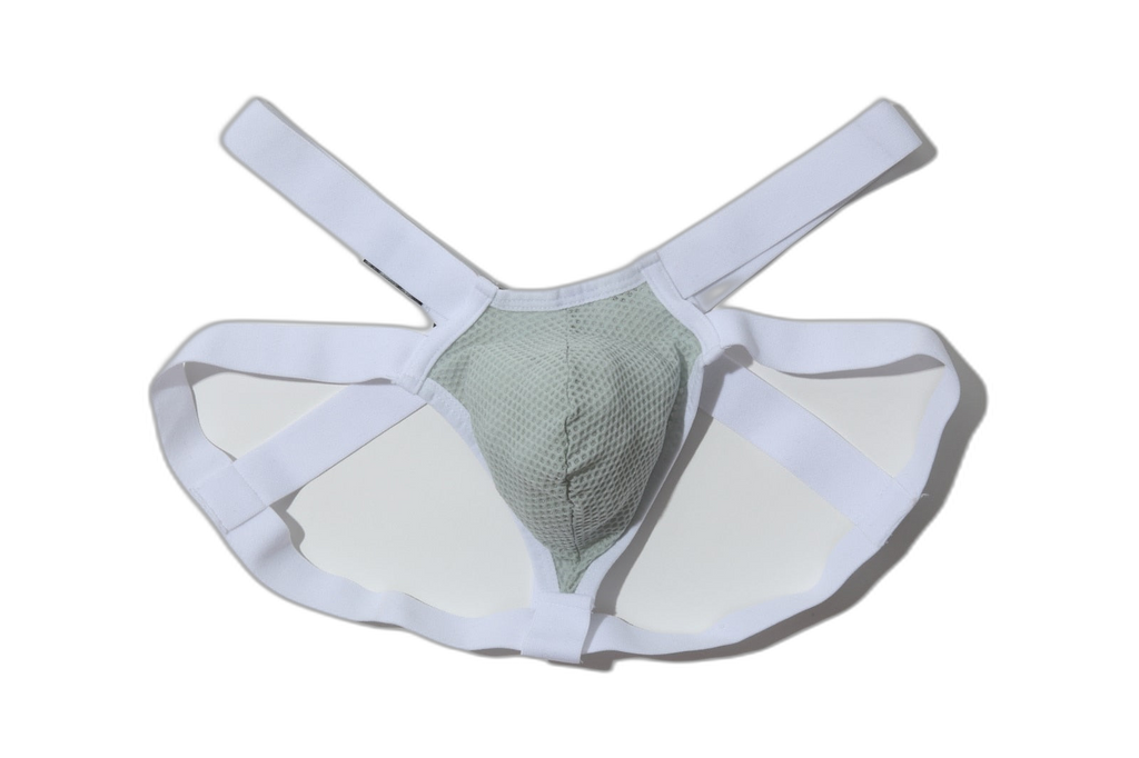 Bondage Metal Ring Jockstrap