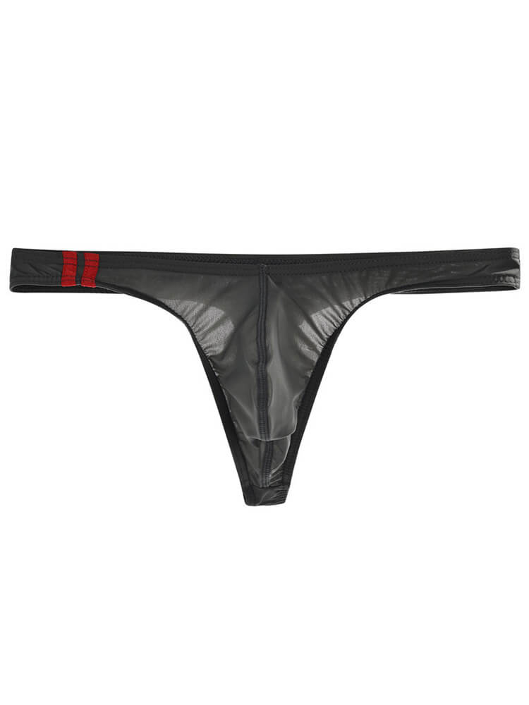 Men's Sexy Thin Low-Rise U-Convex Pouch Thong
