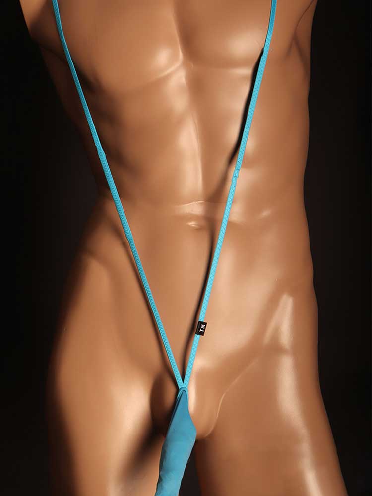 Men's Sexy Pouch Elastic Halter Neck Thong