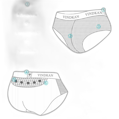 Men's Magnetic Energy Functional Modal Briefs