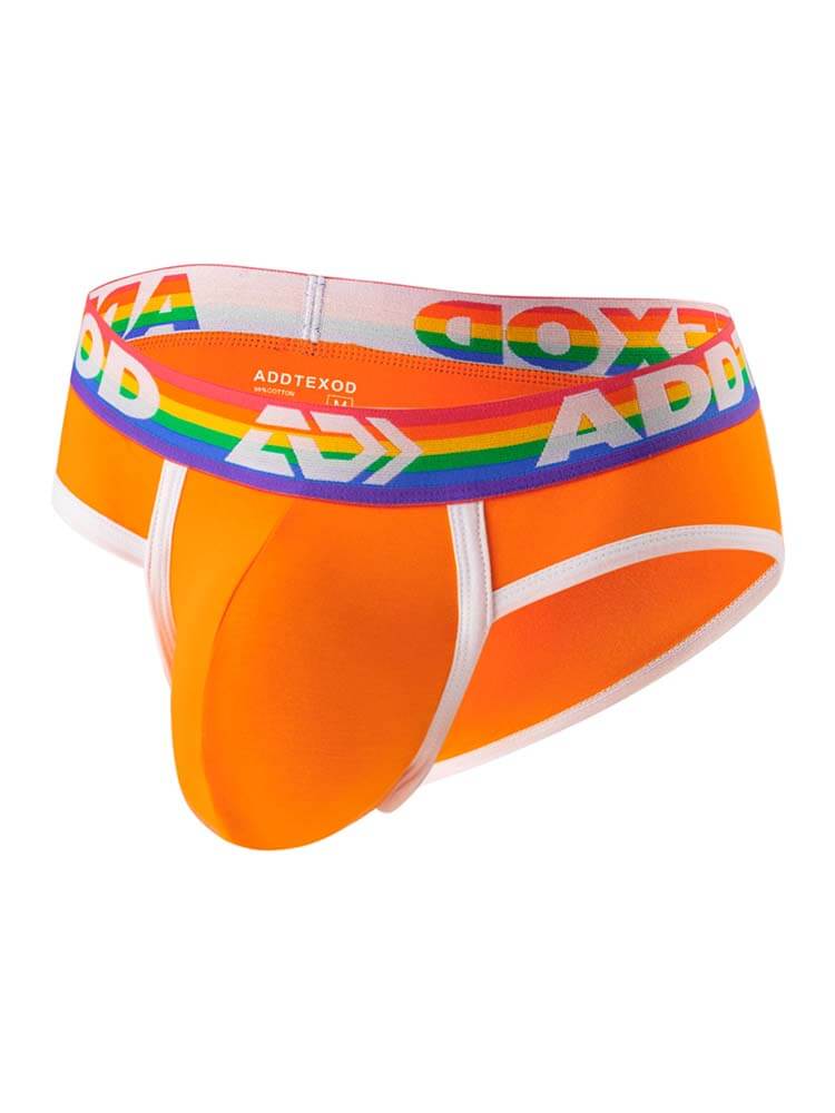 Men's Classic Rainbow-Waistband Briefs