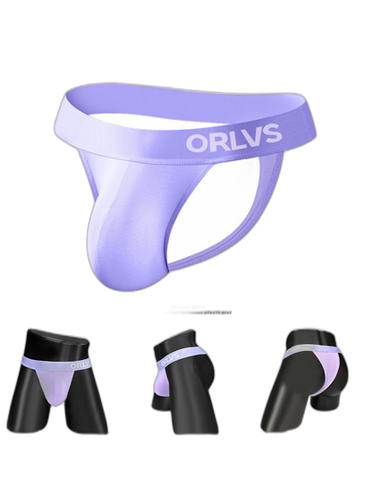 2 Pack Men's Large Pouch Enhancing Modal Breathable Thong
