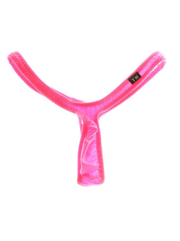 Men's Gourd Shaped Pouch Sexy Low Rise Thong
