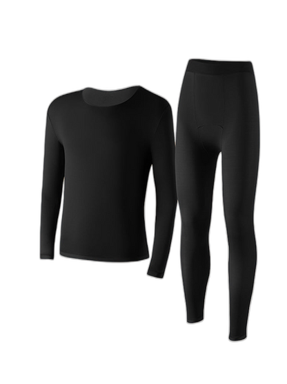 Men's Skin-Friendly Ultra-Thin High-Elastic Anti-Static Thermal Base Layer Tops & Bottoms