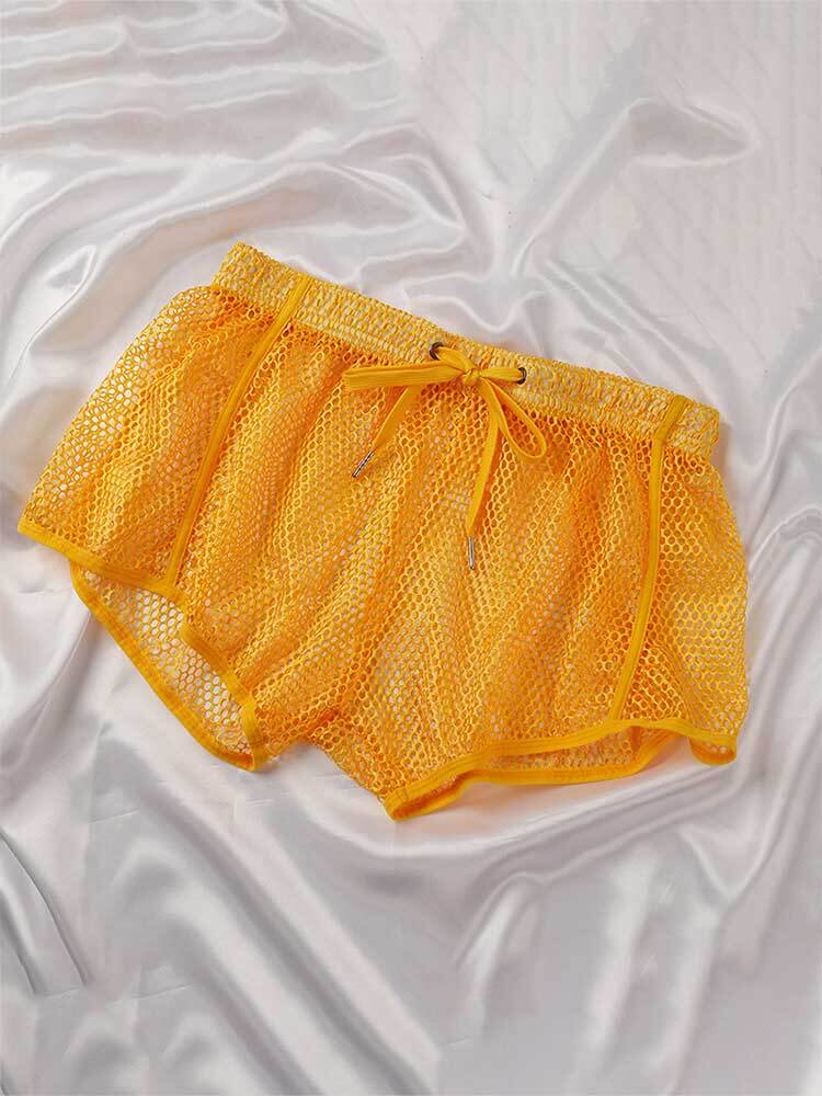 Men's Breathable Mesh Quick-Drying Casual T-Shirt Shorts