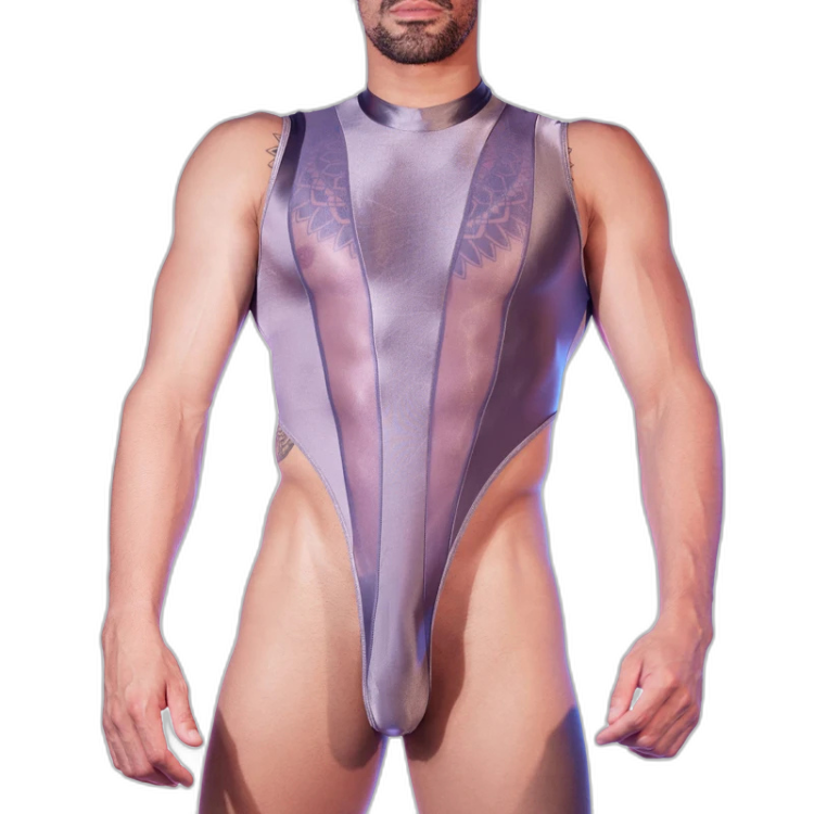 Transparent Tease Mesh Bodysuit