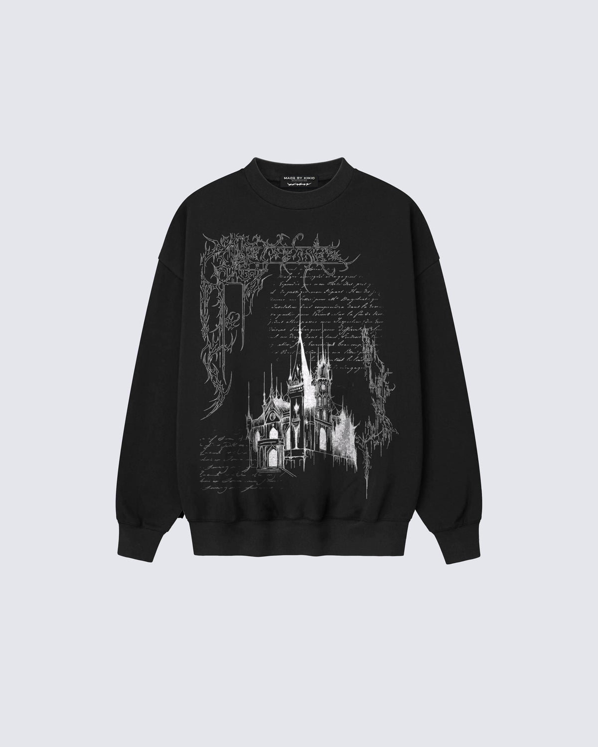 Gothic Castle Graphic Sweatshirt