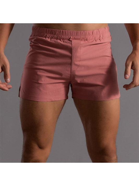 Men's Solid-Color Cotton Lounge Shorts