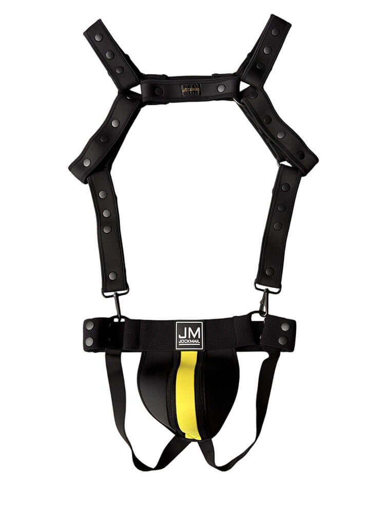 Men's Sexy Detachable Harness Jockstrap Set