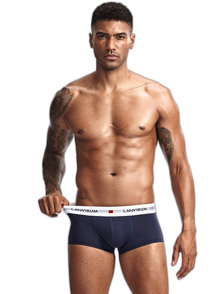 2 Pack Men's Breathable Big Pouch Trunks