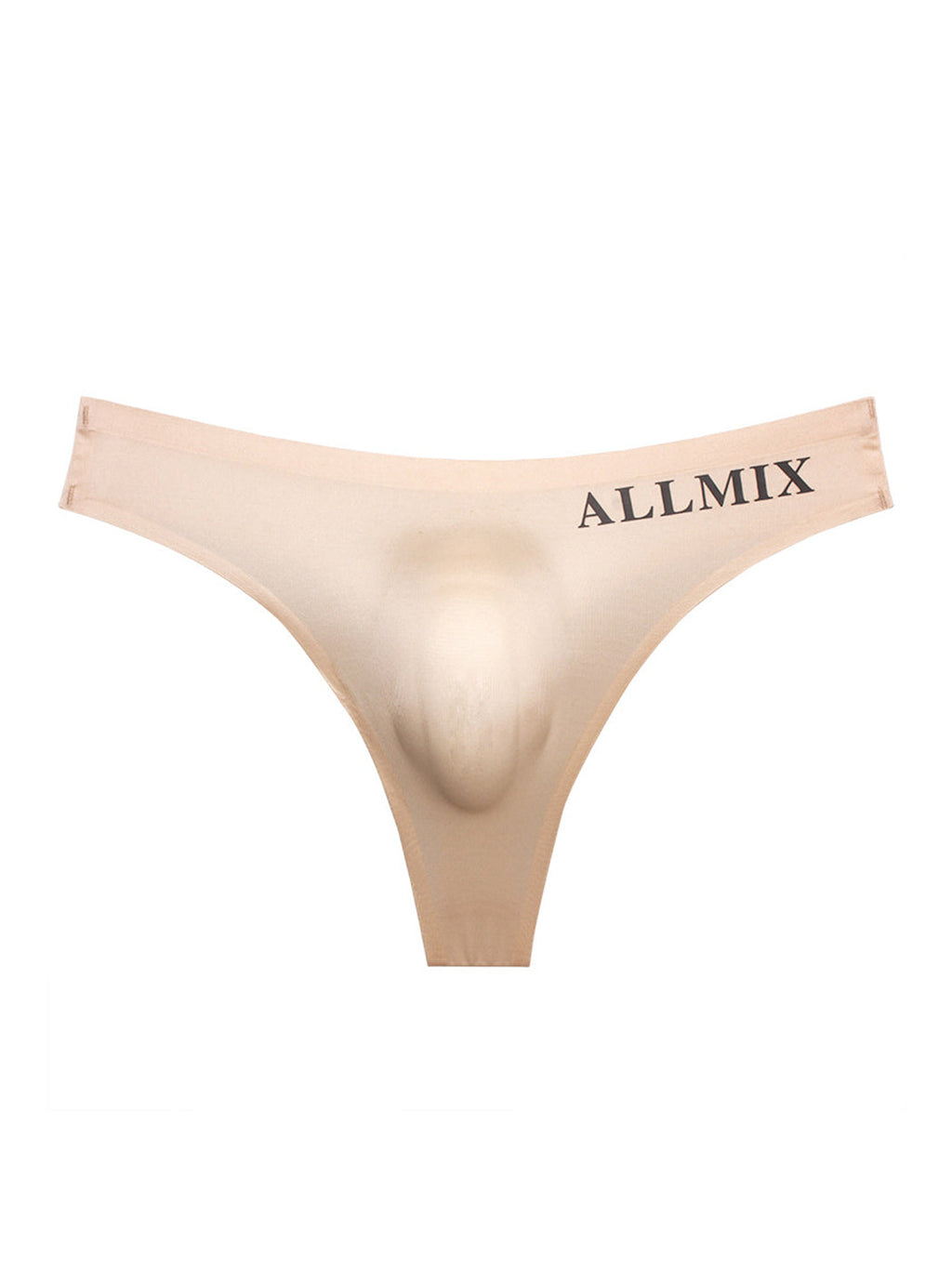 4 Pack ALLMIX Men's Sexy Seamless T-back Thongs