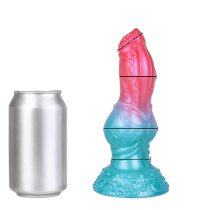 Remy - 7.9 Inch Fantasy Dildo - Dog Knot Dildo - Animal Dildo - Silicone Dildo