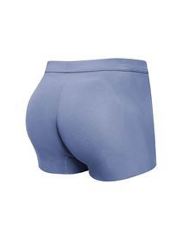 Men's Breathable Latex Butt Pad Lifting Boxer Briefs