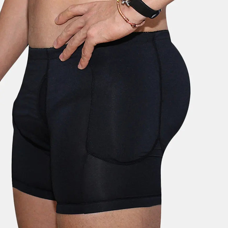 Men‘s Breathable Butt Lift Underwear BodyBuilding Boxer