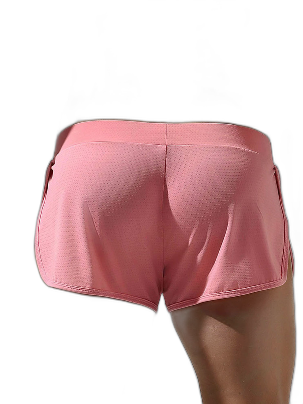 Men's Breathable Mesh Boxer Shorts With Separate Pouch