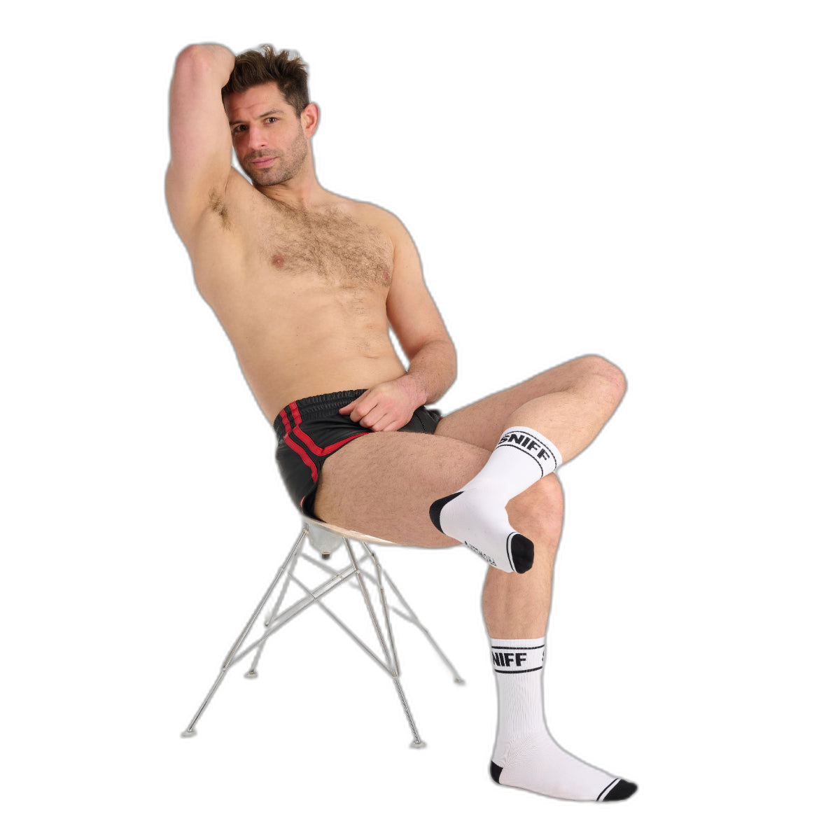 Prowler RED Sniff Socks White Black