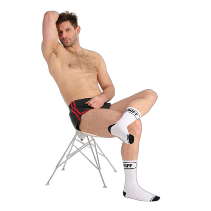 Prowler RED Sniff Socks White Black