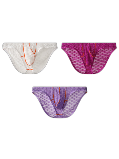3 Pack Men's Ice Thread Briefs