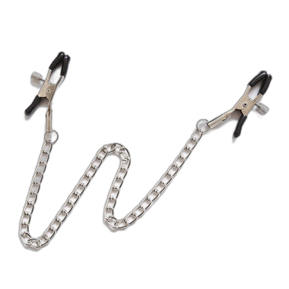 ruff GEAR Adjustable Metal Nipple Clips with Chain