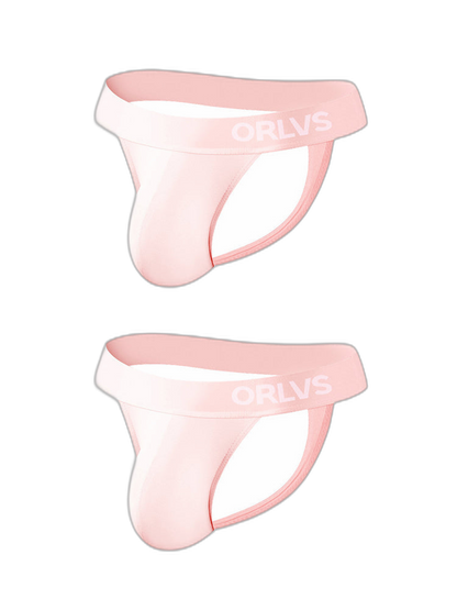 2 Pack Men's Large Pouch Enhancing Modal Breathable Thong