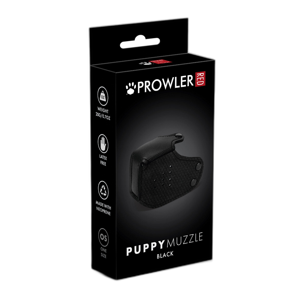 Prowler RED Puppy Muzzle Black