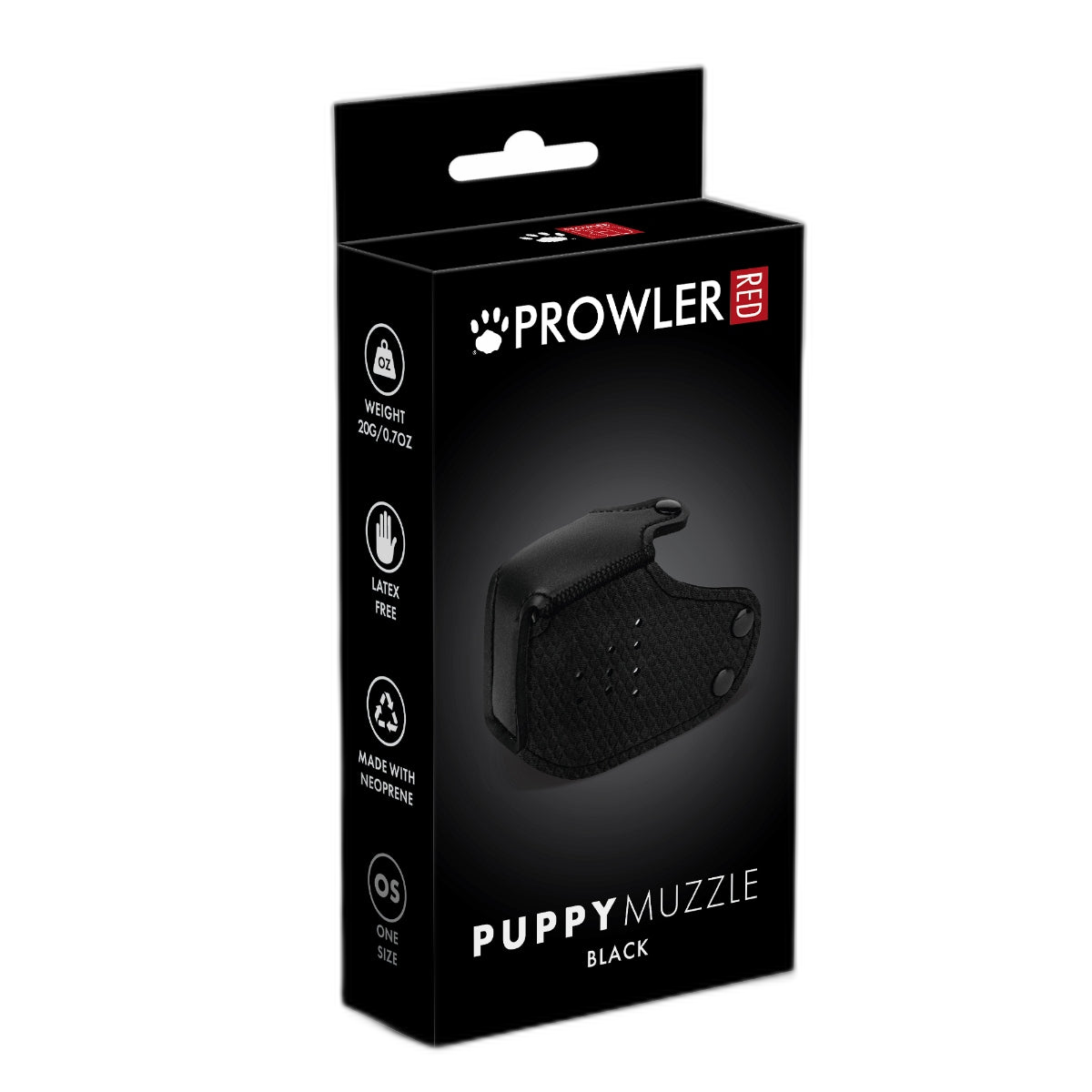 Prowler RED Puppy Muzzle Black