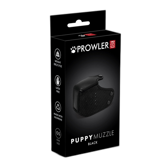 Prowler RED Puppy Muzzle Black